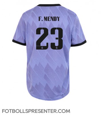 Real Madrid Ferland Mendy #23 Borta Matchtröja Dam 2022-23 Kortärmad